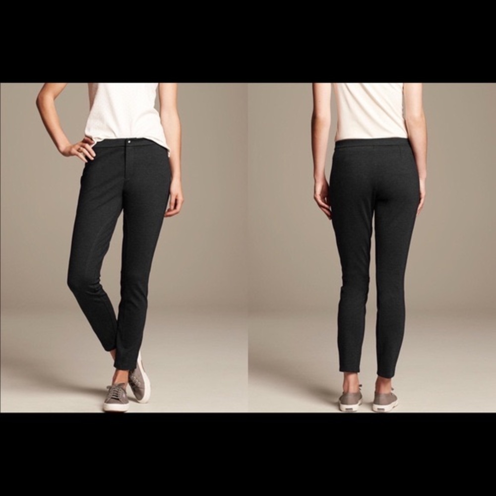 Banana Republic seamed ponte pants leggings